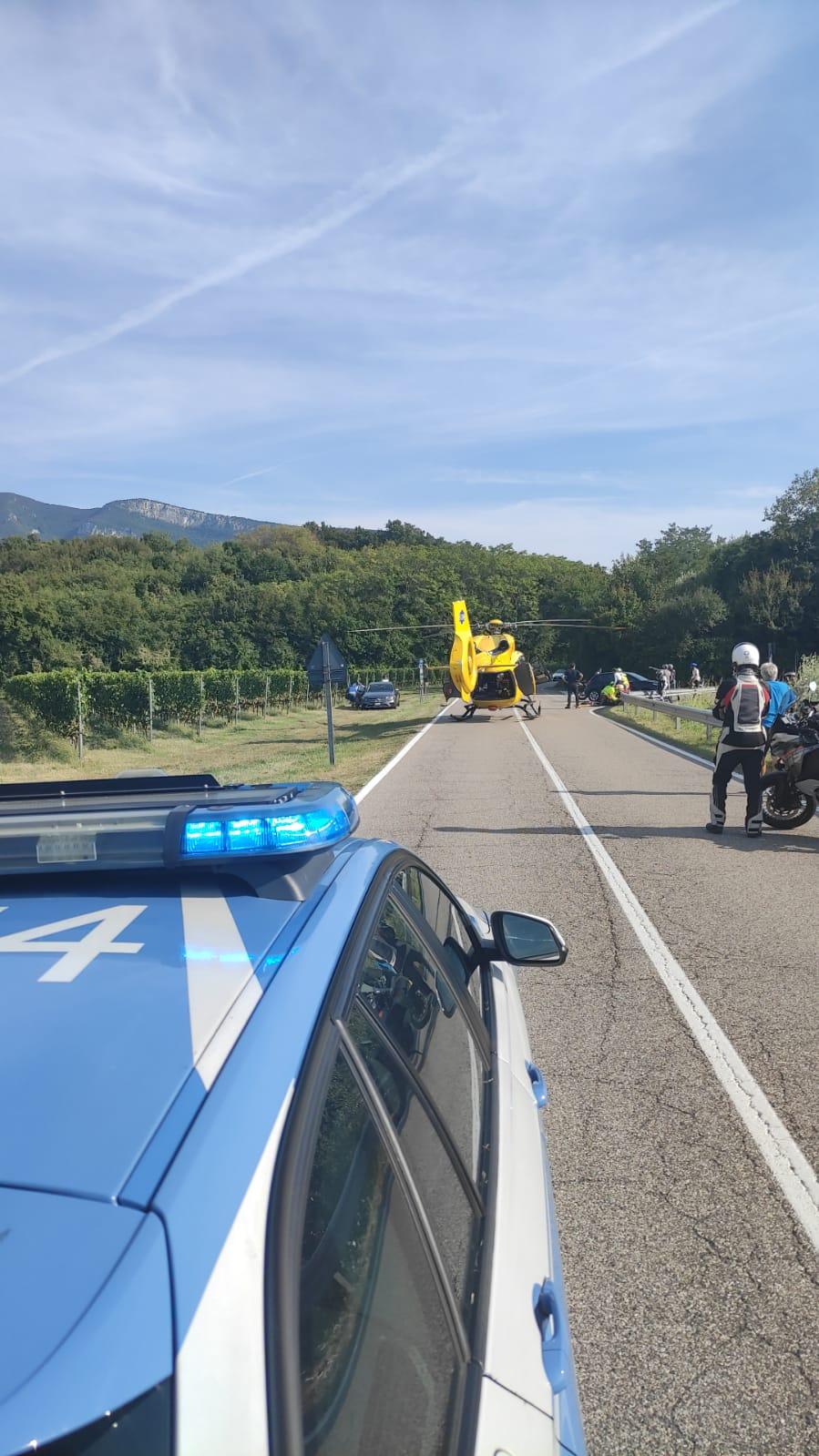 Incidente a Caprino. Immediato l’intervento di Polizia e 118