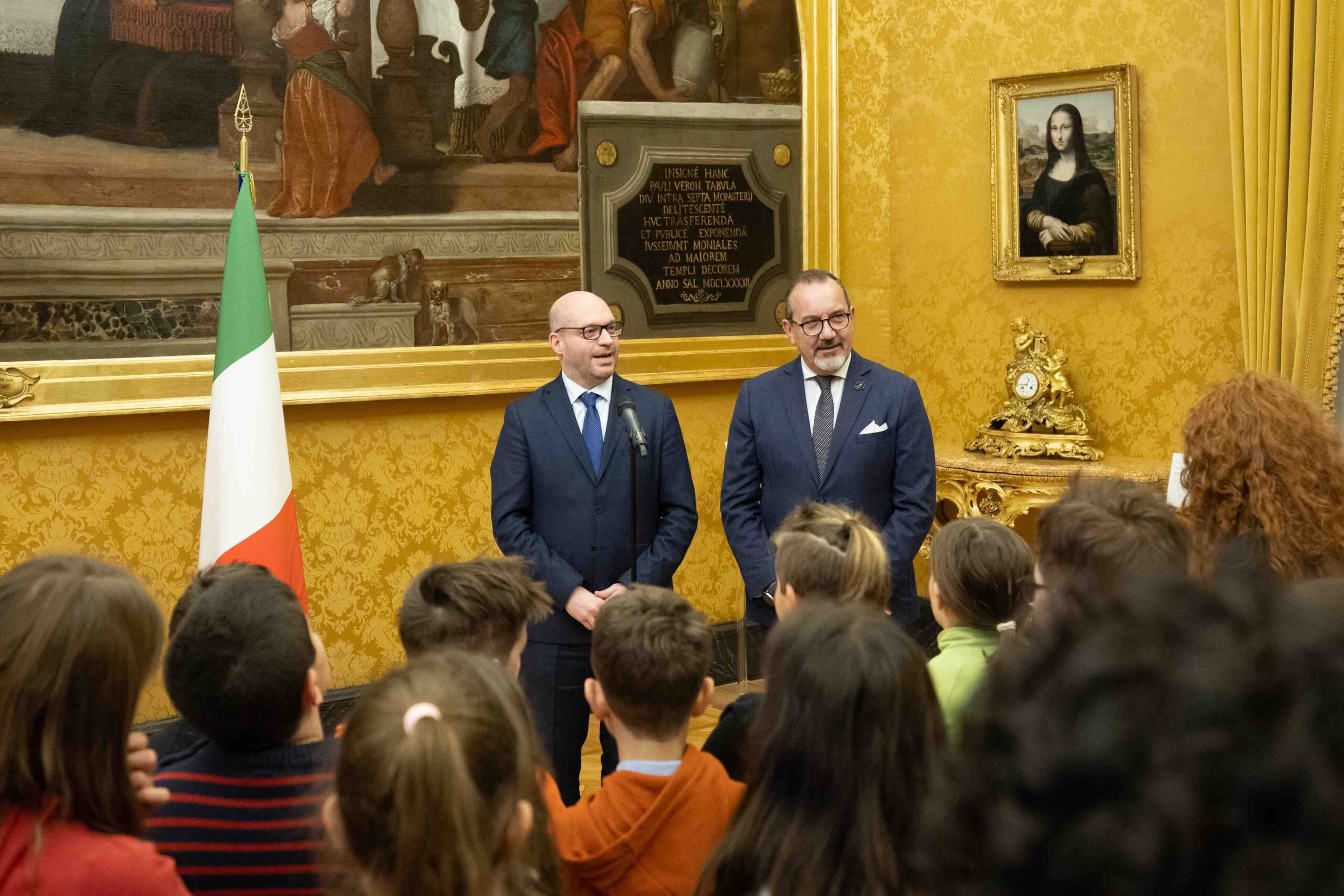 Da Fontana la delegazione del Consiglio Comunale dei Ragazzi di Villafranca 1 fontana villafranca