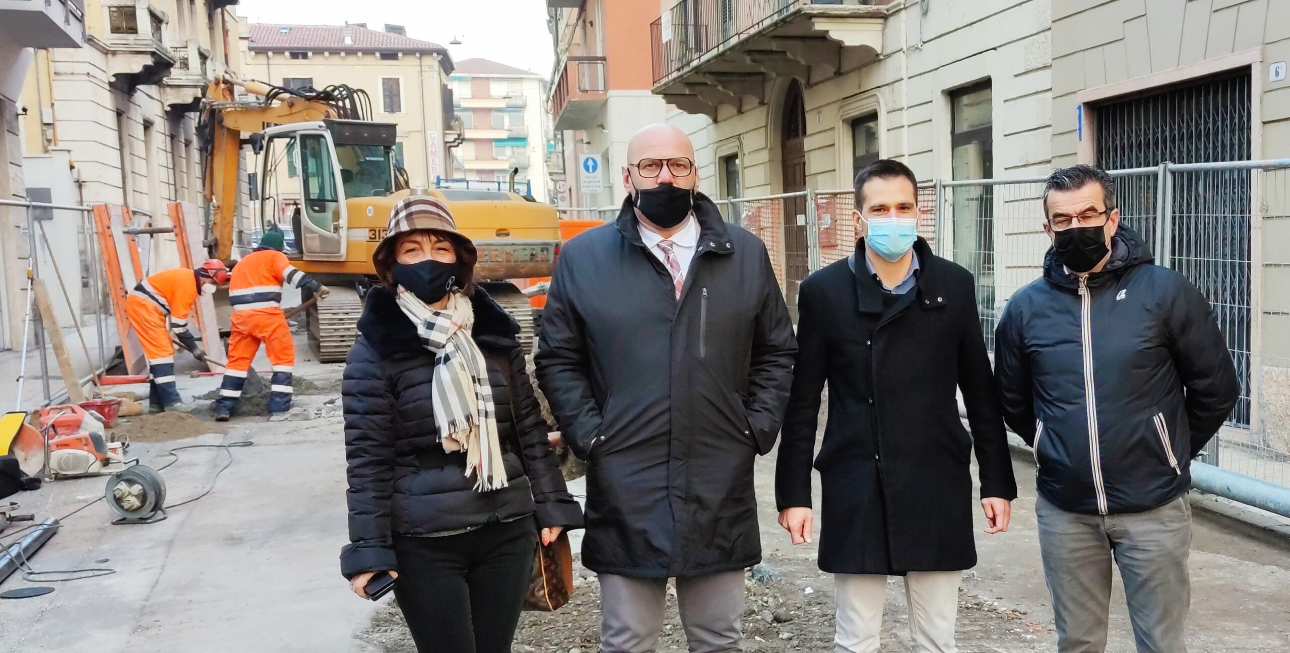 Fogne in via Centro e Rosa Morando, dimezzata la durata dei cantieri