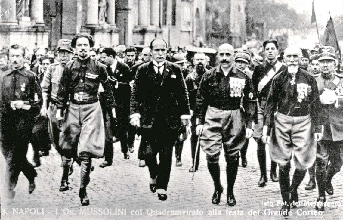 Cent’anni fa la Marcia su Roma. E’ l’occasione per chiudere ogni polemica e consegnare definitivamente il Fascismo alla storia