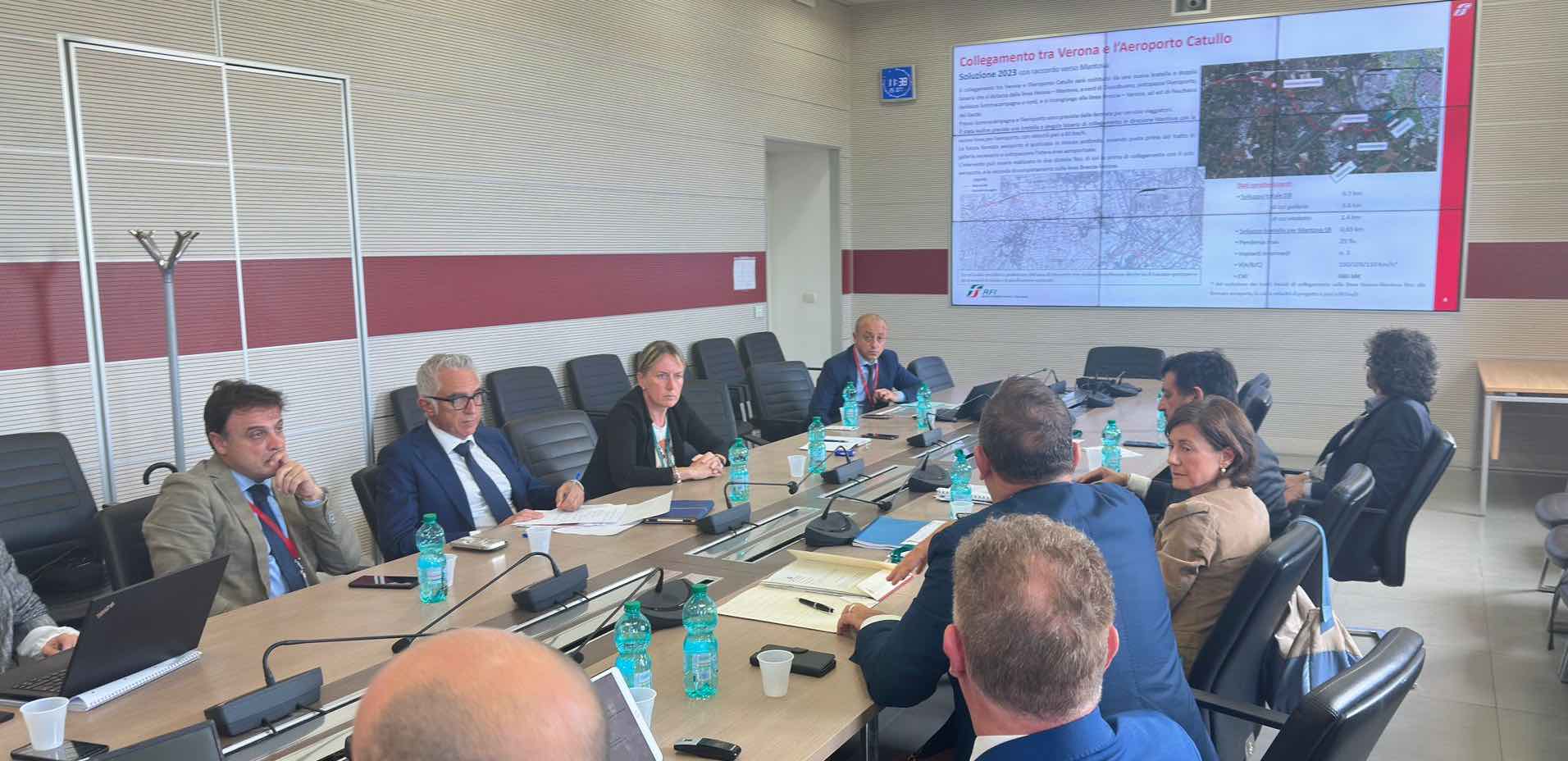 Collegamento ferroviario tra Verona e il Catullo. De Berti a Roma con sindaci, aeroporto scaligero e Rfi