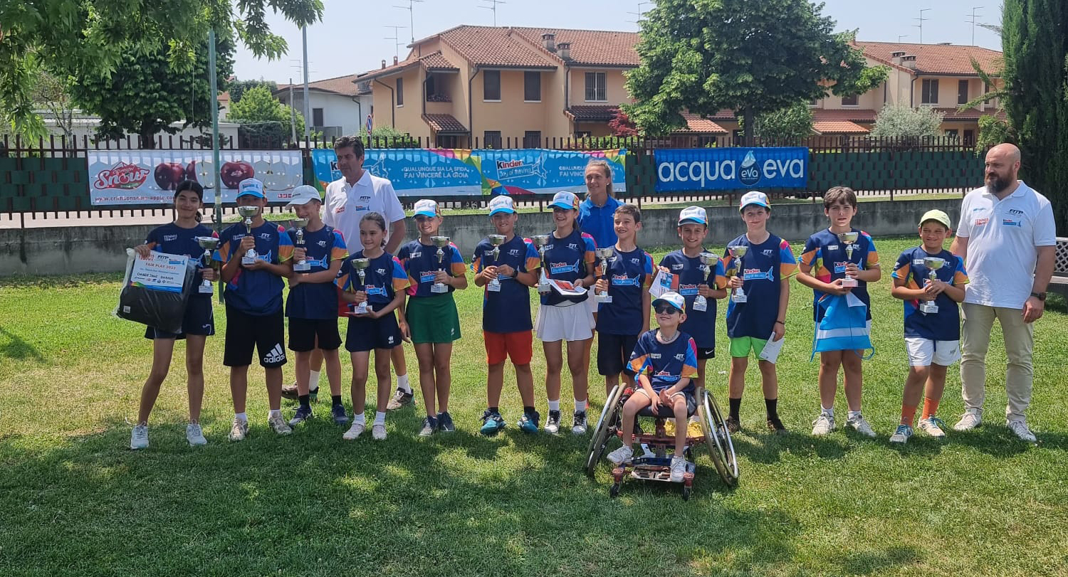 L’At San Giovanni Lupatoto ha ospitato la tappa del circuito Kinder