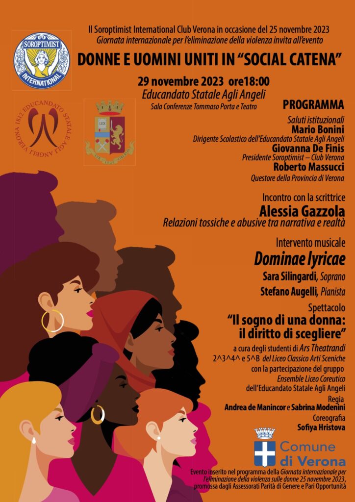 Domani Agli Angeli, tavola rotonda e spettacolo: Donne e uomini uniti in 'Social catena' 2 agli angeli