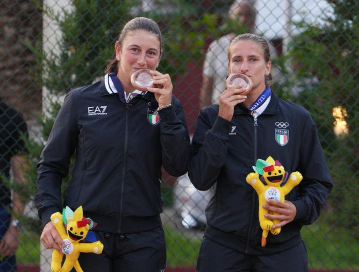 AURORA ZANTEDESCHI CONQUISTA IL BRONZO IN DOPPIO AI GIOCHI DEL MEDITERRANEO