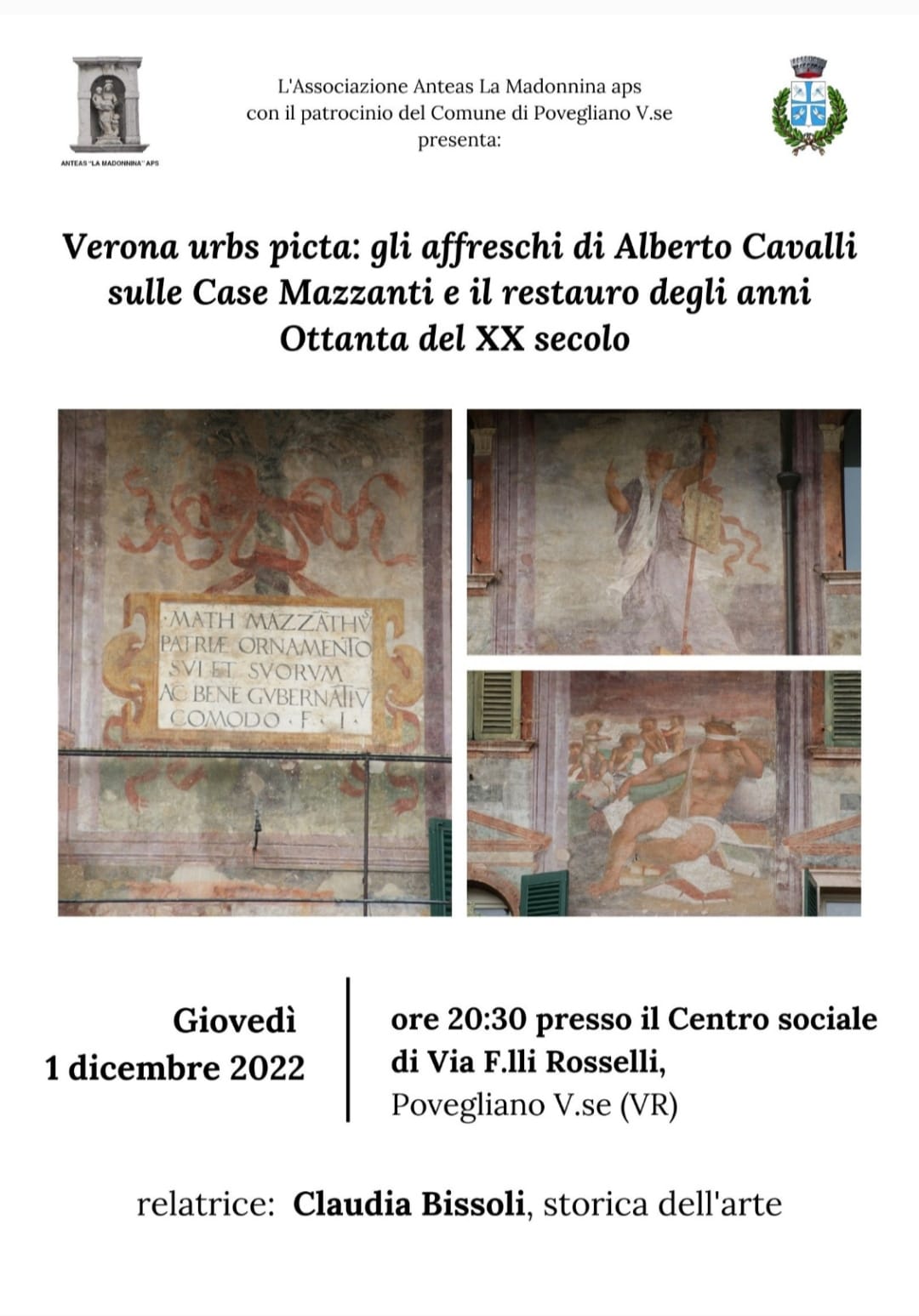 Povegliano: incontro su Verona Urbs Picta