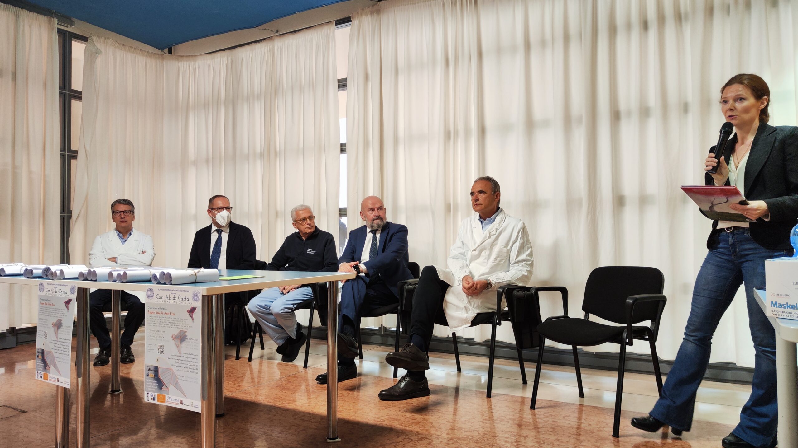 Pediatria C, prima edizione concorso “Con Ali di Carta” e premiazione dei vincitori,