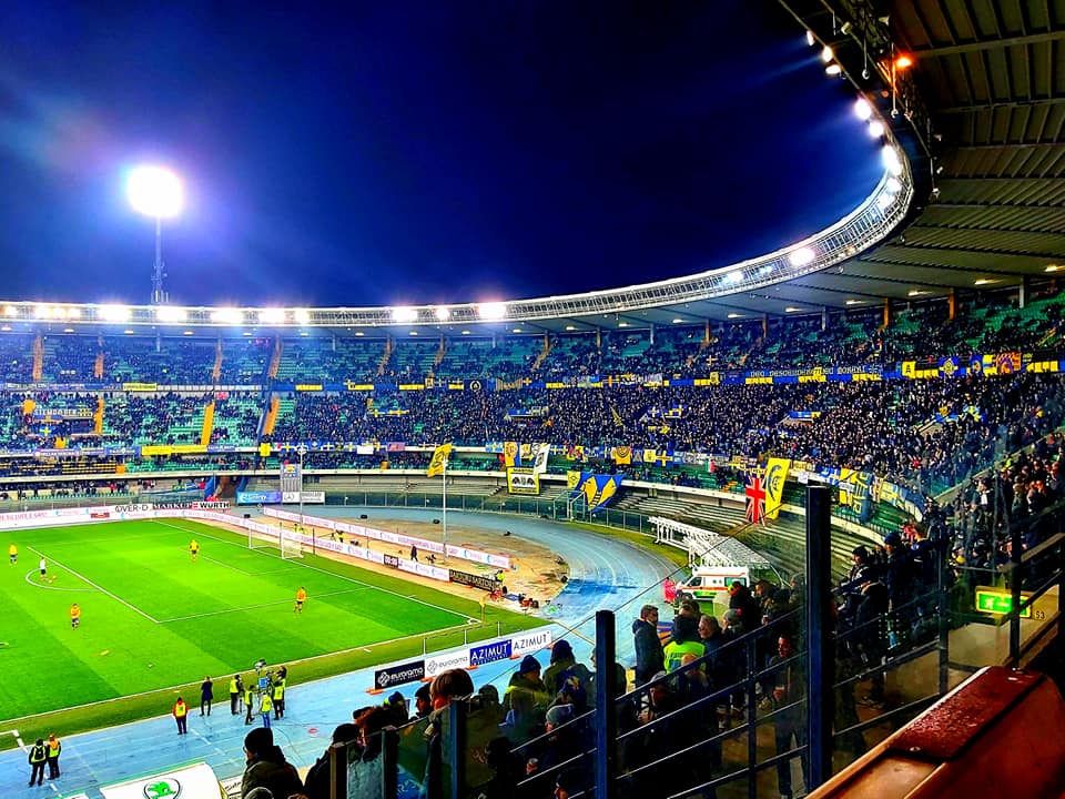Chiusa la Curva Sud dell’Hellas per 2 giornate. La Lega rovina la festa per la vittoria sul Cagliari