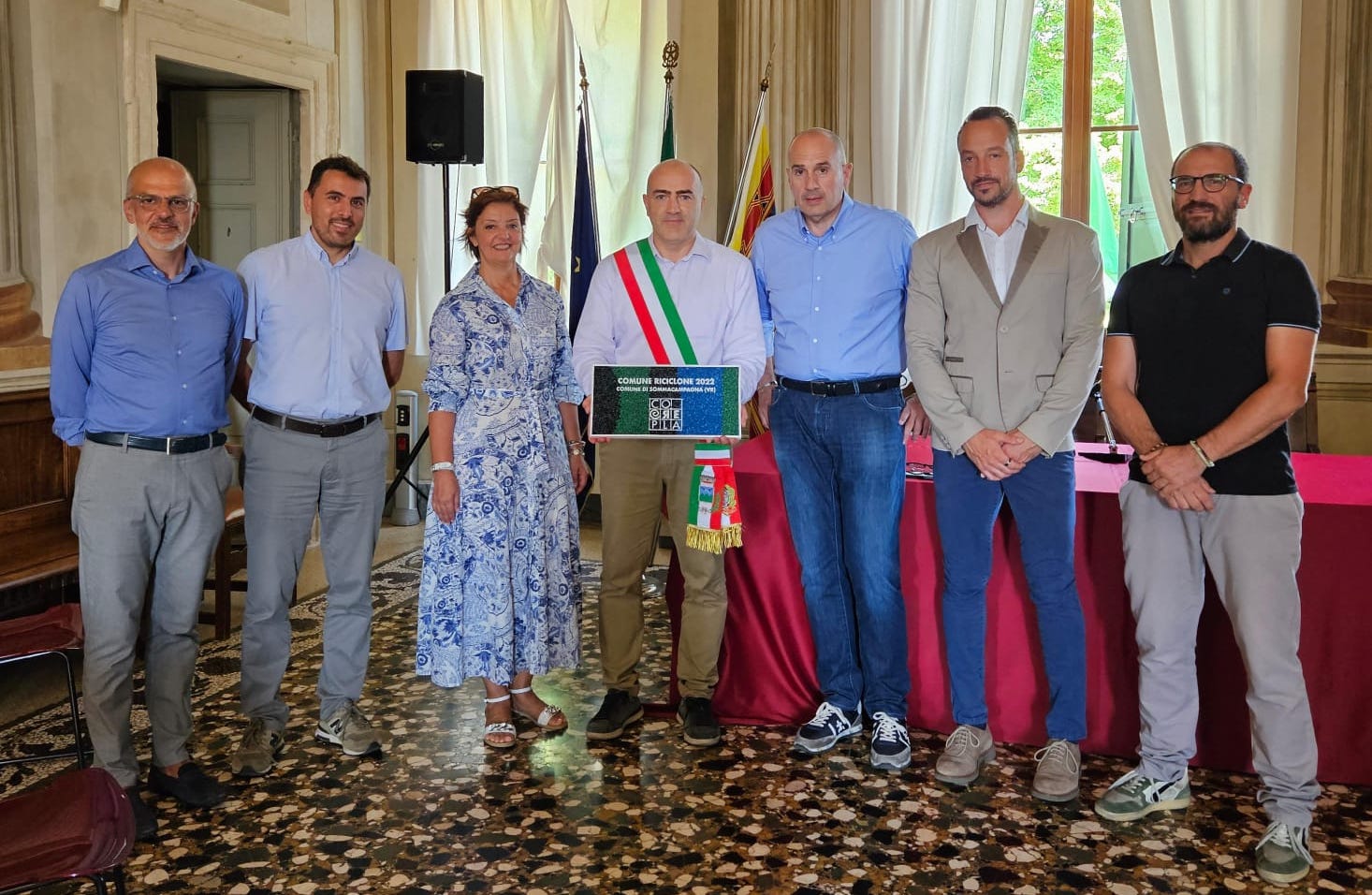 A Sommacampagna il premio nazionale di Legambiente per la raccolta della plastica