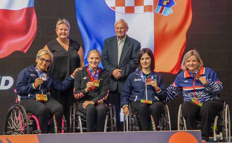 Tennistavolo paralimpico, argento per la veronese Brunelli agli Europei
