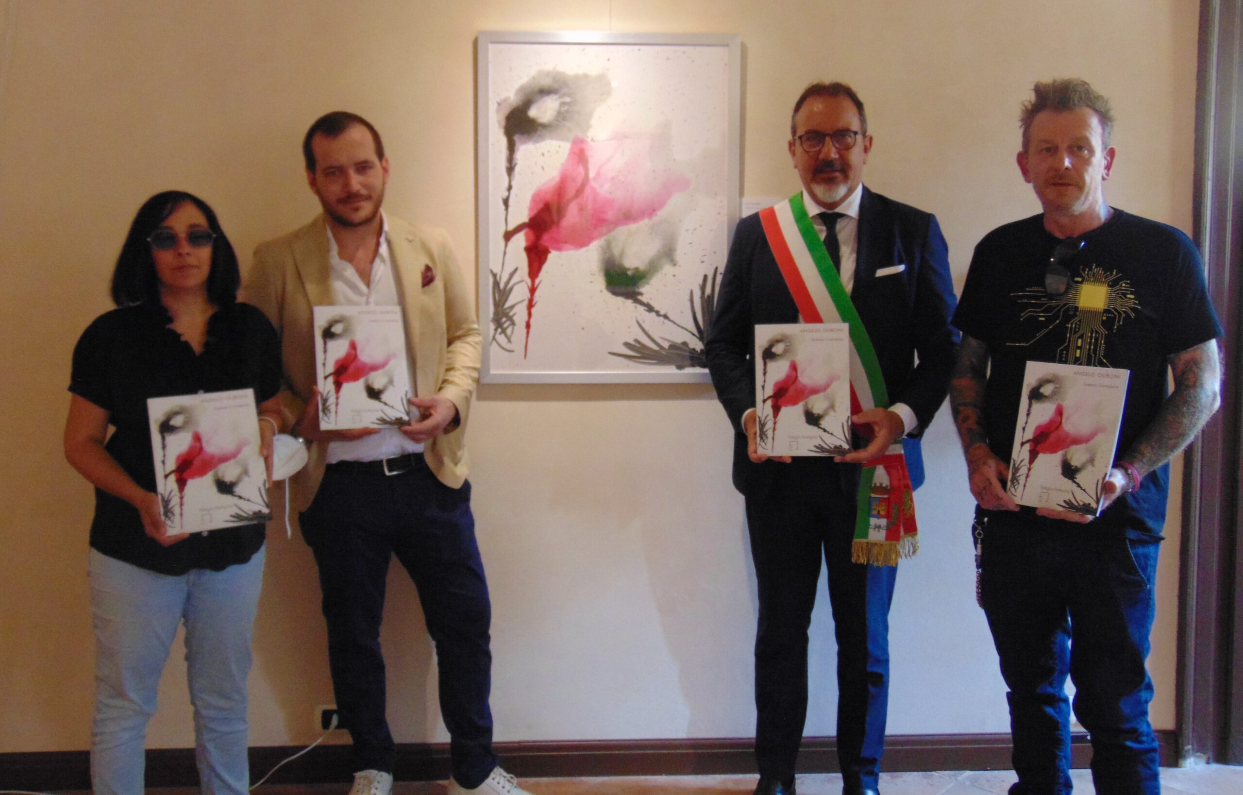 PRESENTAZIONE DEL CATALOGO “ESSENZE CROMATICHE” DELL’ARTISTA ANGELO OLIBONI AL PALAZZO BOTTAGISIO