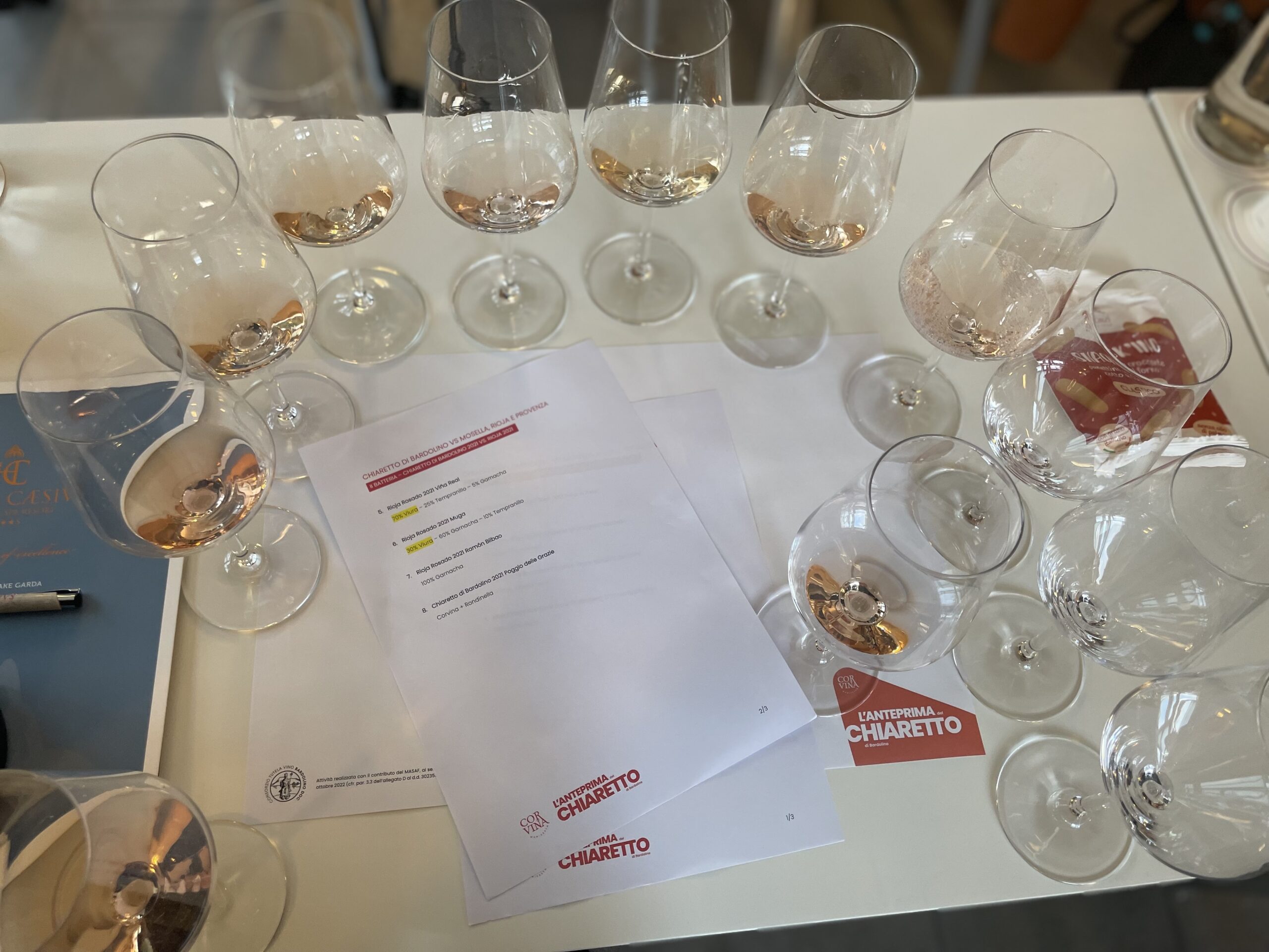 Anteprima Chiaretto 2023, anche il vino rosa può invecchiare bene
