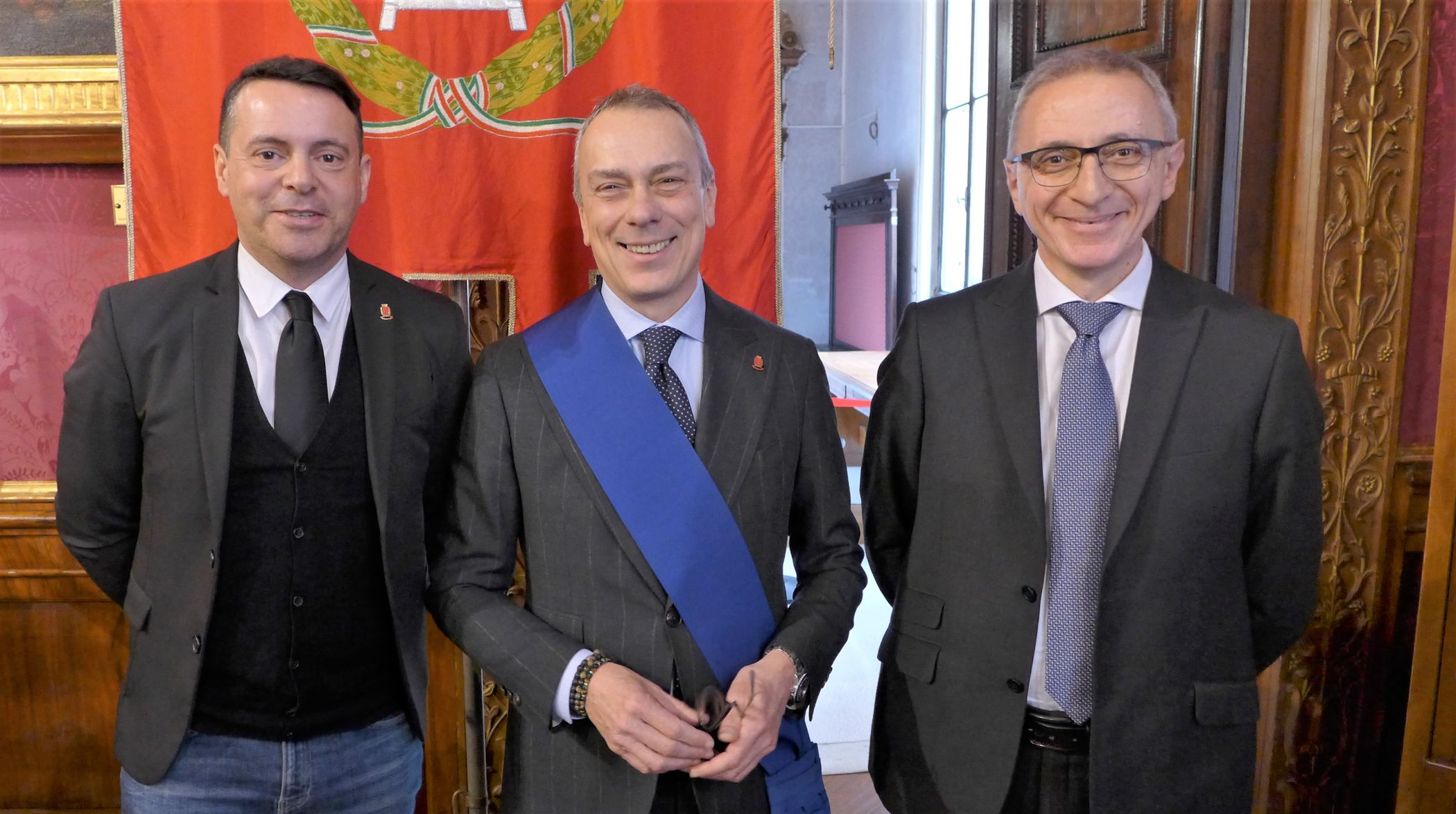 Flavio Pasini ha giurato da presidente della Provincia ed ha nominato Trentini e Di Michele suoi vice