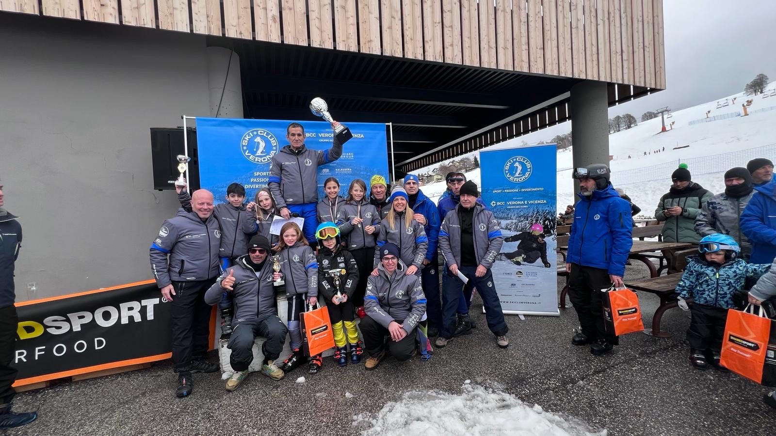 Sci alpino, i campionati provinciali a Polsa di Brentonico, Trofeo BCC Verona e Vicenza