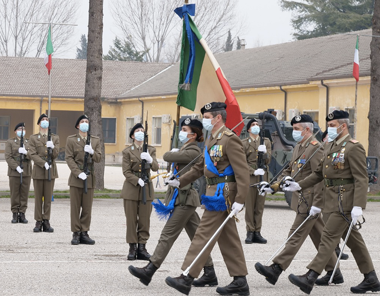 Alla Duca di Montorio, i Volontari in ferma prefissata di un anno giurano fedeltà alla Repubblica