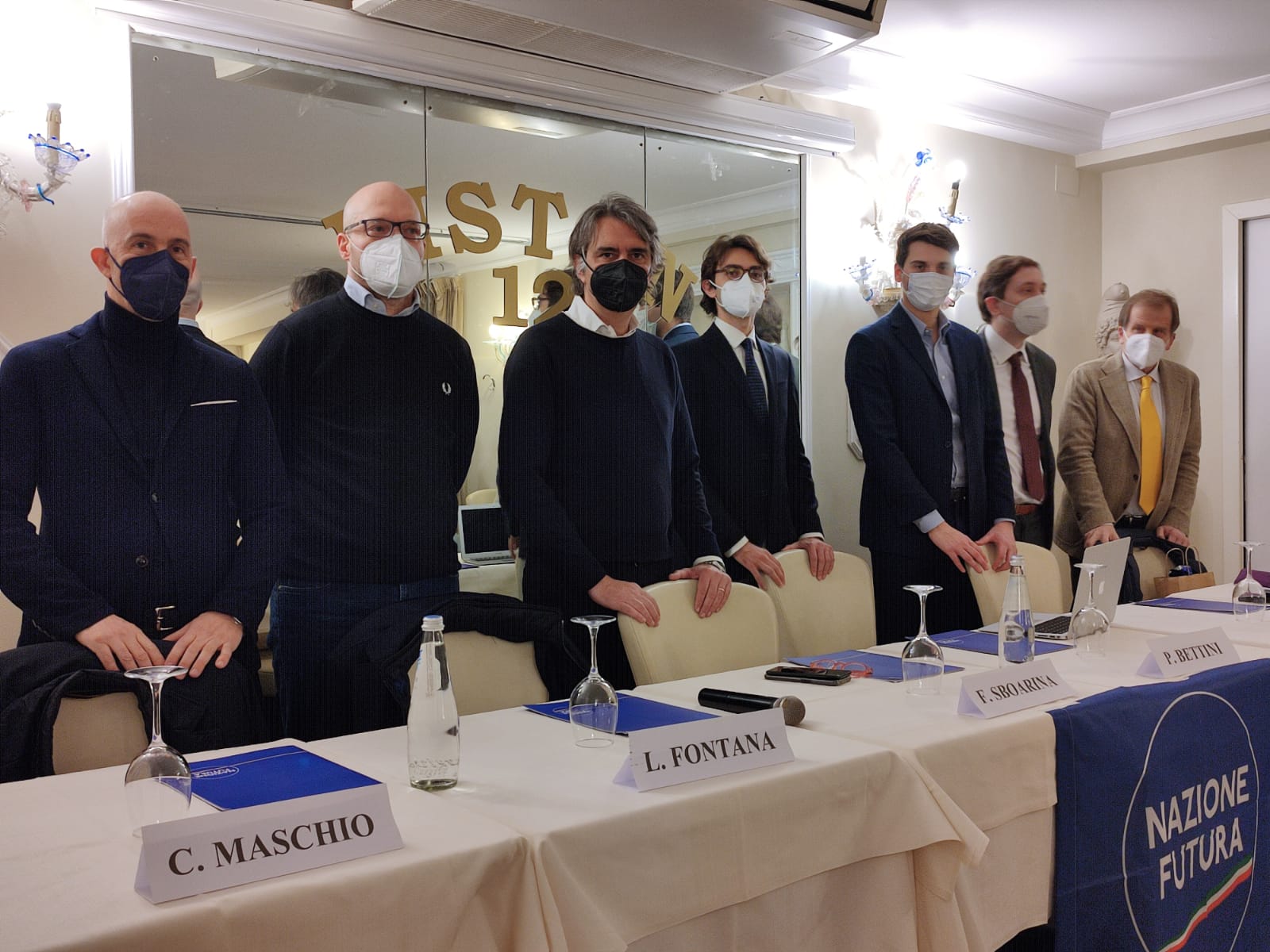 Il centrodestra si riunisce attorno al circolo di Nazione Futura