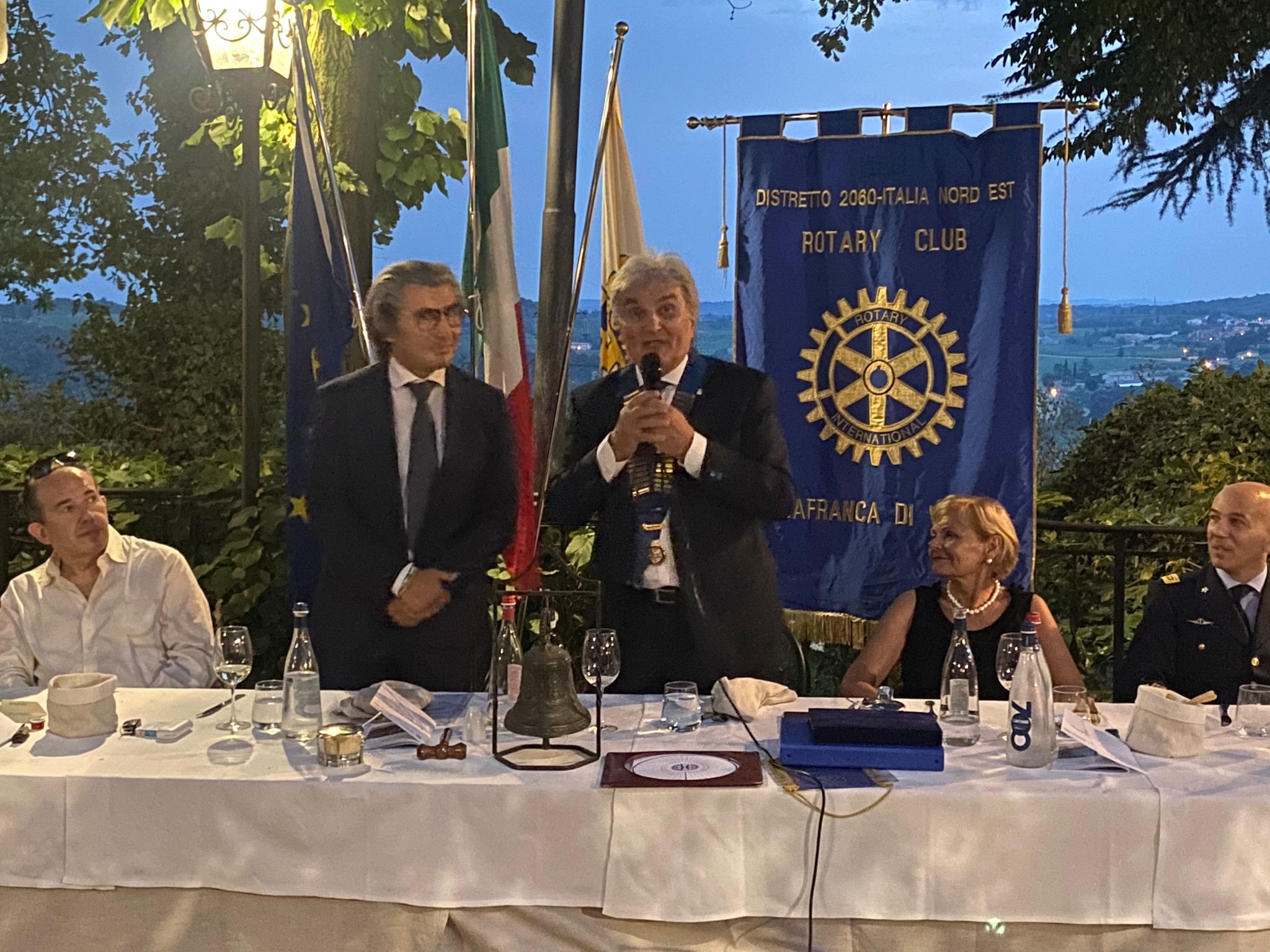 Rotary Club Villafranca, Carlo Benati è il nuovo presidente