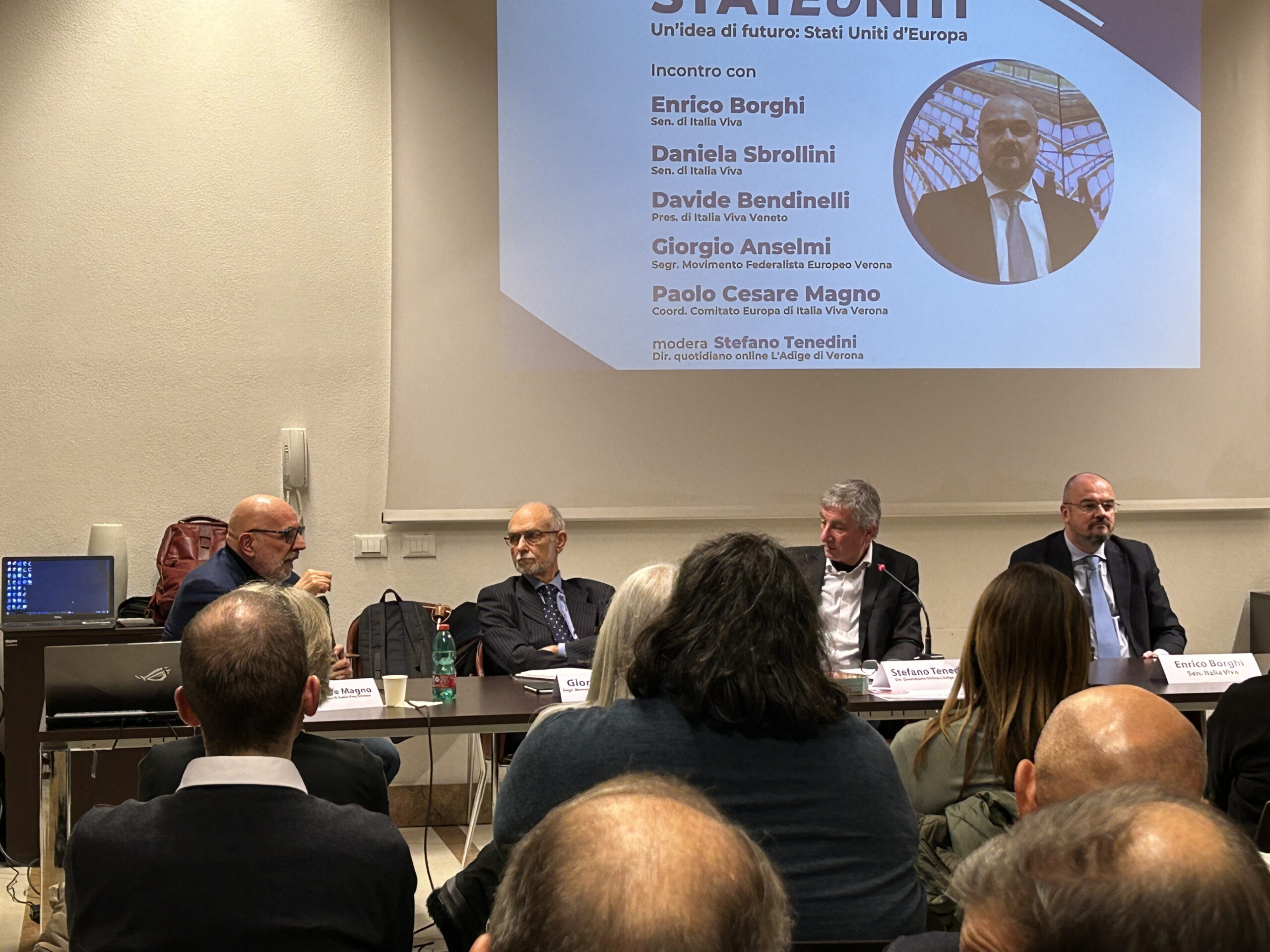 Italia Viva conferenza Stati Uniti d'Europa