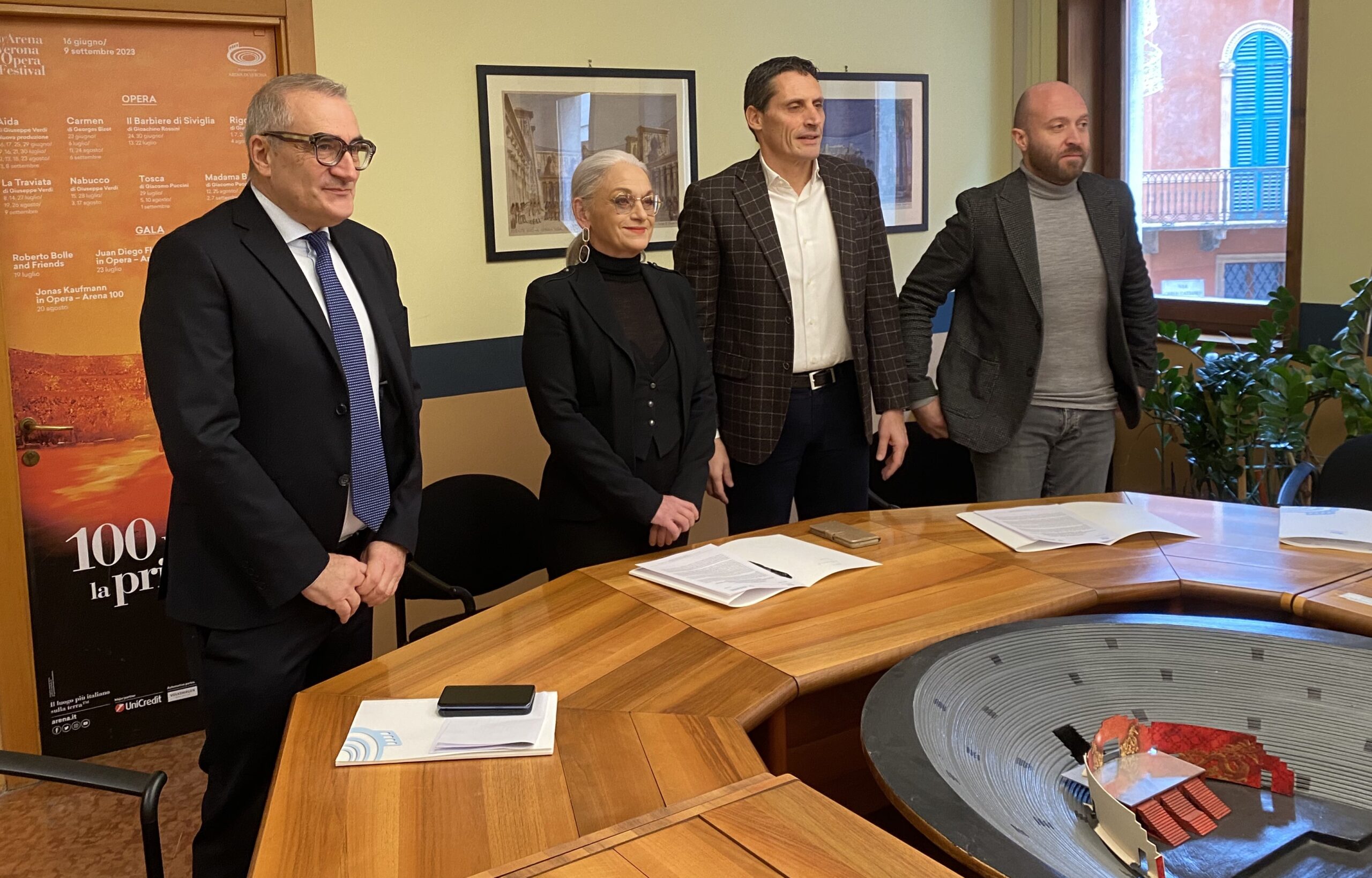 Centomila per cento, Fondazione Arena e Camera di Commercio presentano le nuove iniziative