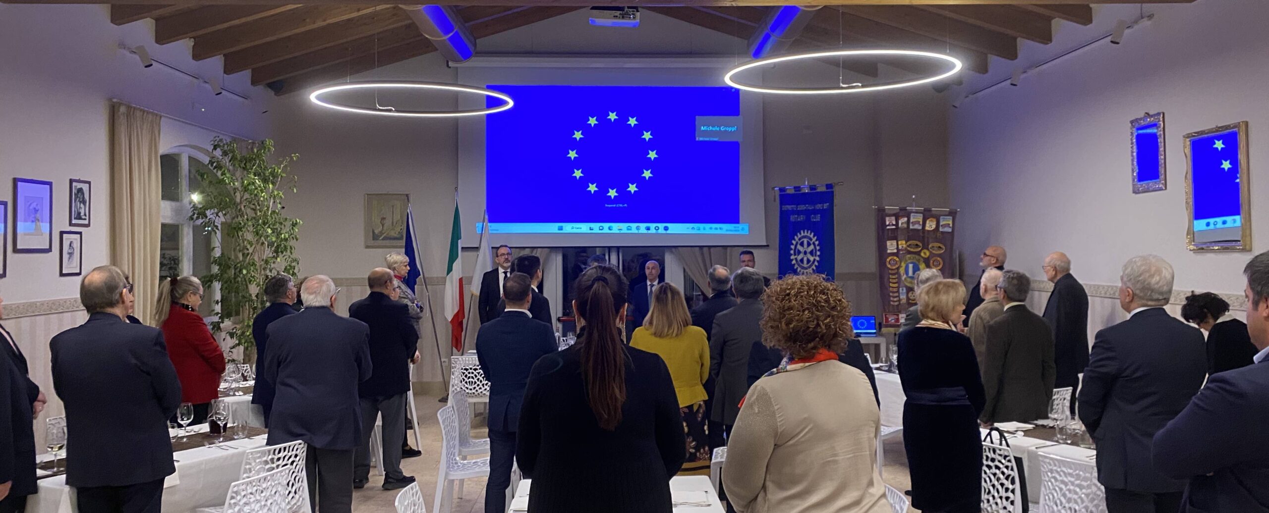 I segreti della Matrioska. Il Prof. Caputo analizza la guerra in Ucraina ad una serata organizzata da Rotary e Lions Club di Villafranca 1 IMG 3524 scaled