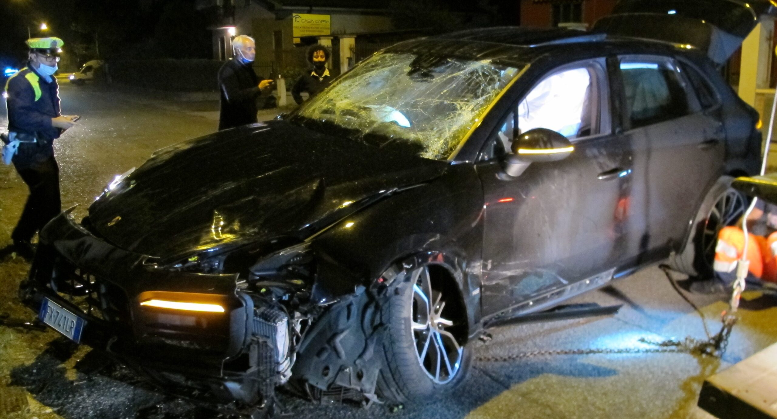 Incidente nella notte al Chievo: quattro al Pronto Soccorso