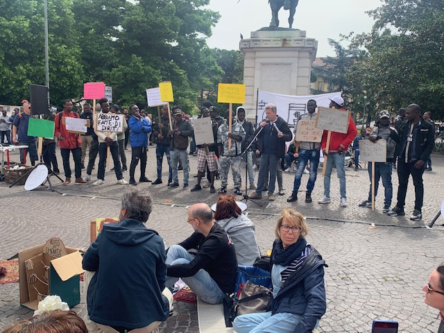 Primo Maggio africano in Bra. Protagonisti gli immigrati con canti rap