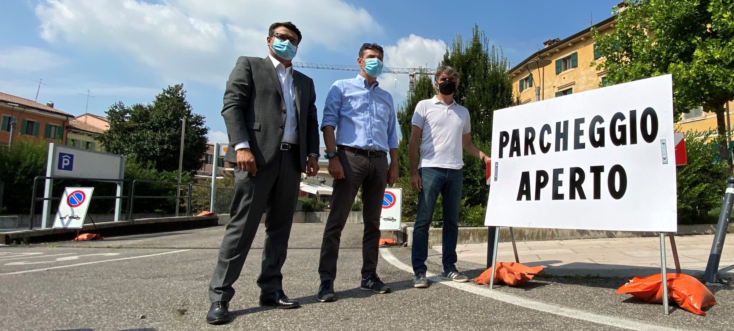 Piazza Corrubbio: il park sotterraneo è (finalmente) ritornato in esercizio