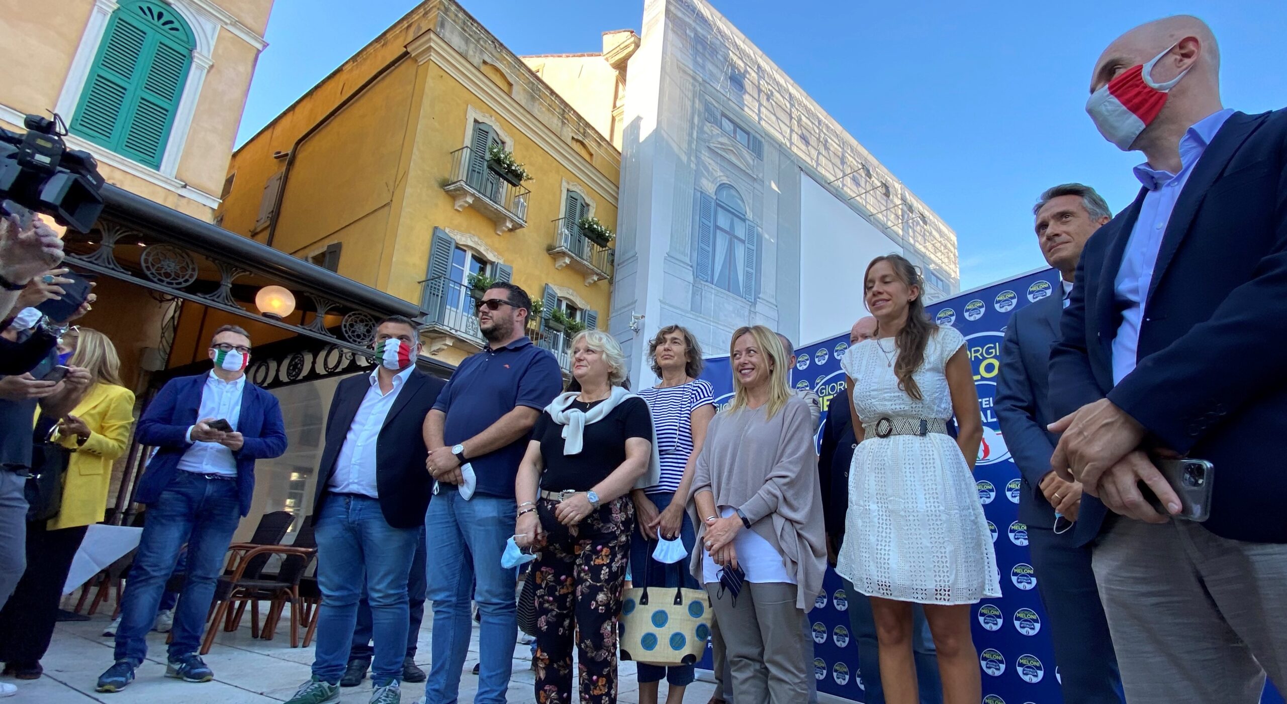 Giorgia Meloni a Verona: dobbiamo allargare l’esperienza veneta all’Italia