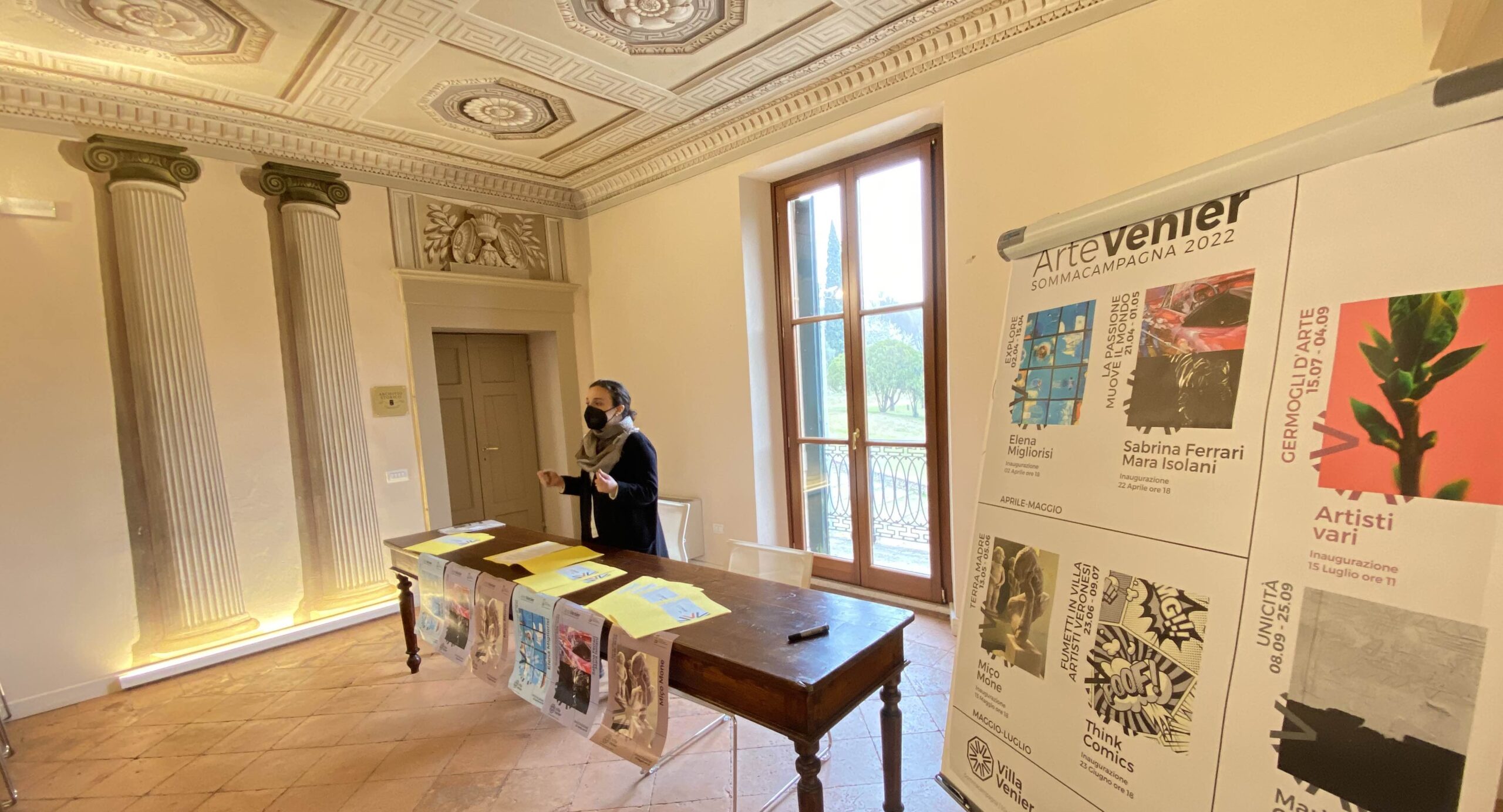 Da aprile a settembre prossimo, lo storico edificio di Villa Venier, di proprietà del Comune di Sommacampagna ospiterà la rassegna d’arte “Arte Venier”