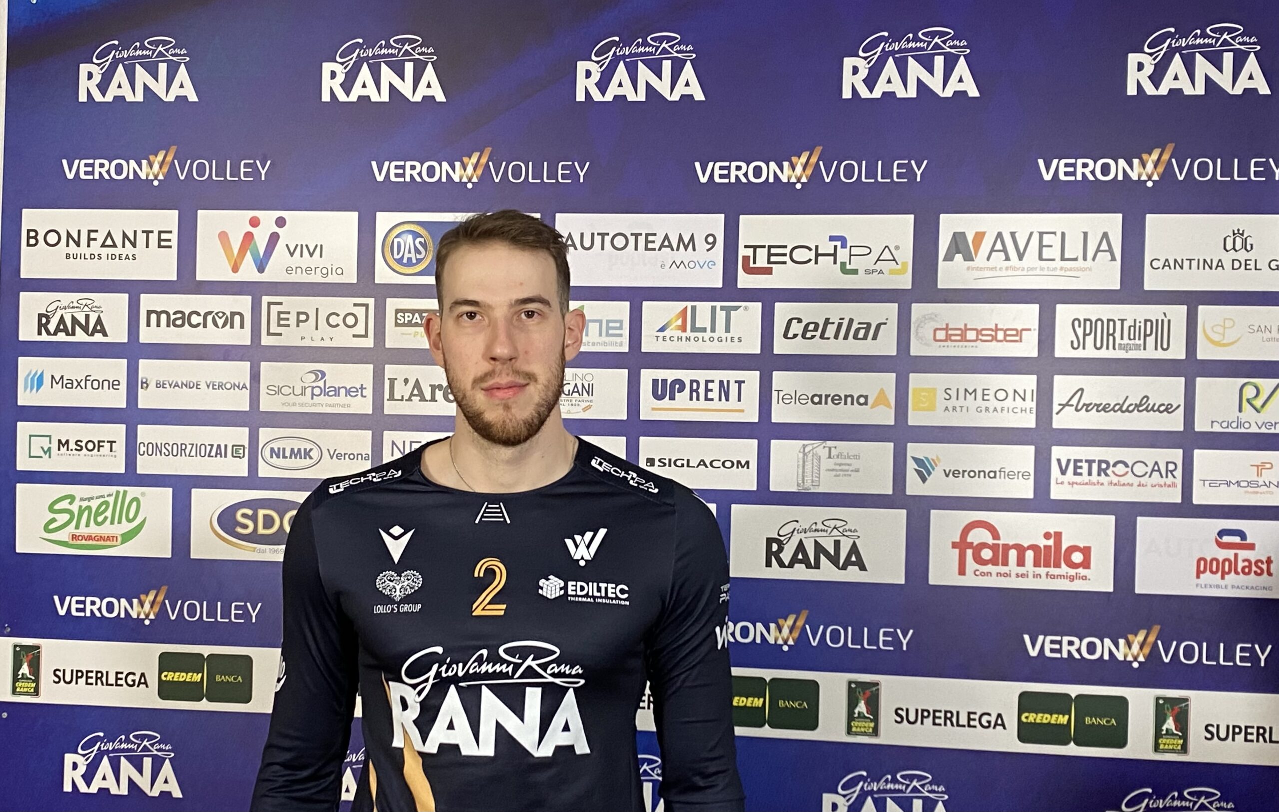 Rana Verona, Cortesia commenta la sconfitta con Civitanova: “Dispiace concludere la stagione così”