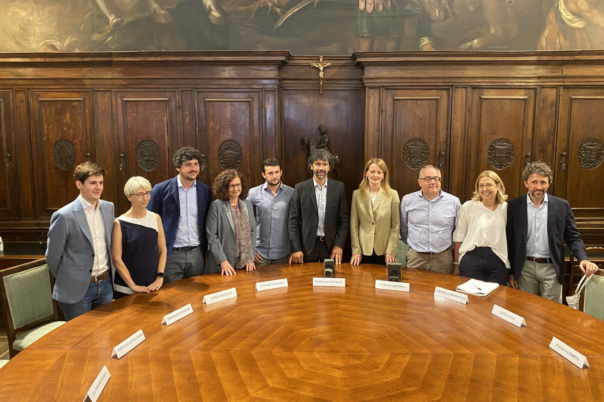 La Giunta Tommasi si presenta. Già linee guida precise su urbanistica e Partecipate