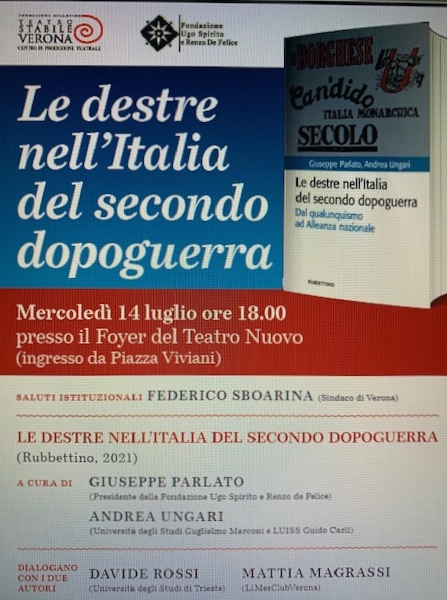 Alla ricerca della destra. Convegno mercoledì al foyer del Teatro Nuovo