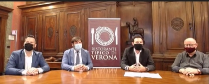 Presentato da Zavarise il gonfalone dei Ristoranti Tipici 2021