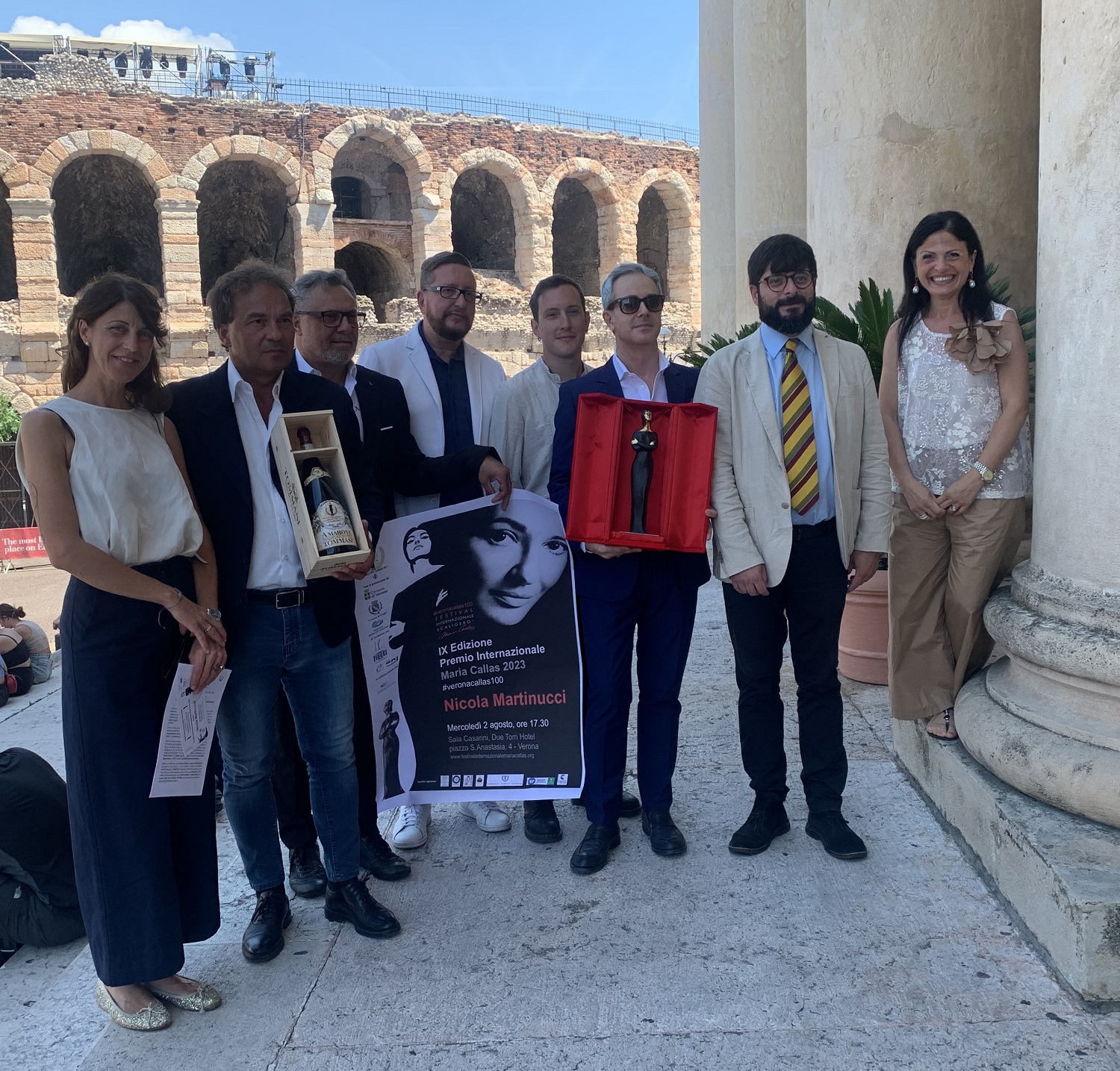 Il Premio Internazionale Maria Callas 2023 va al tenore Nicola Martinucci .