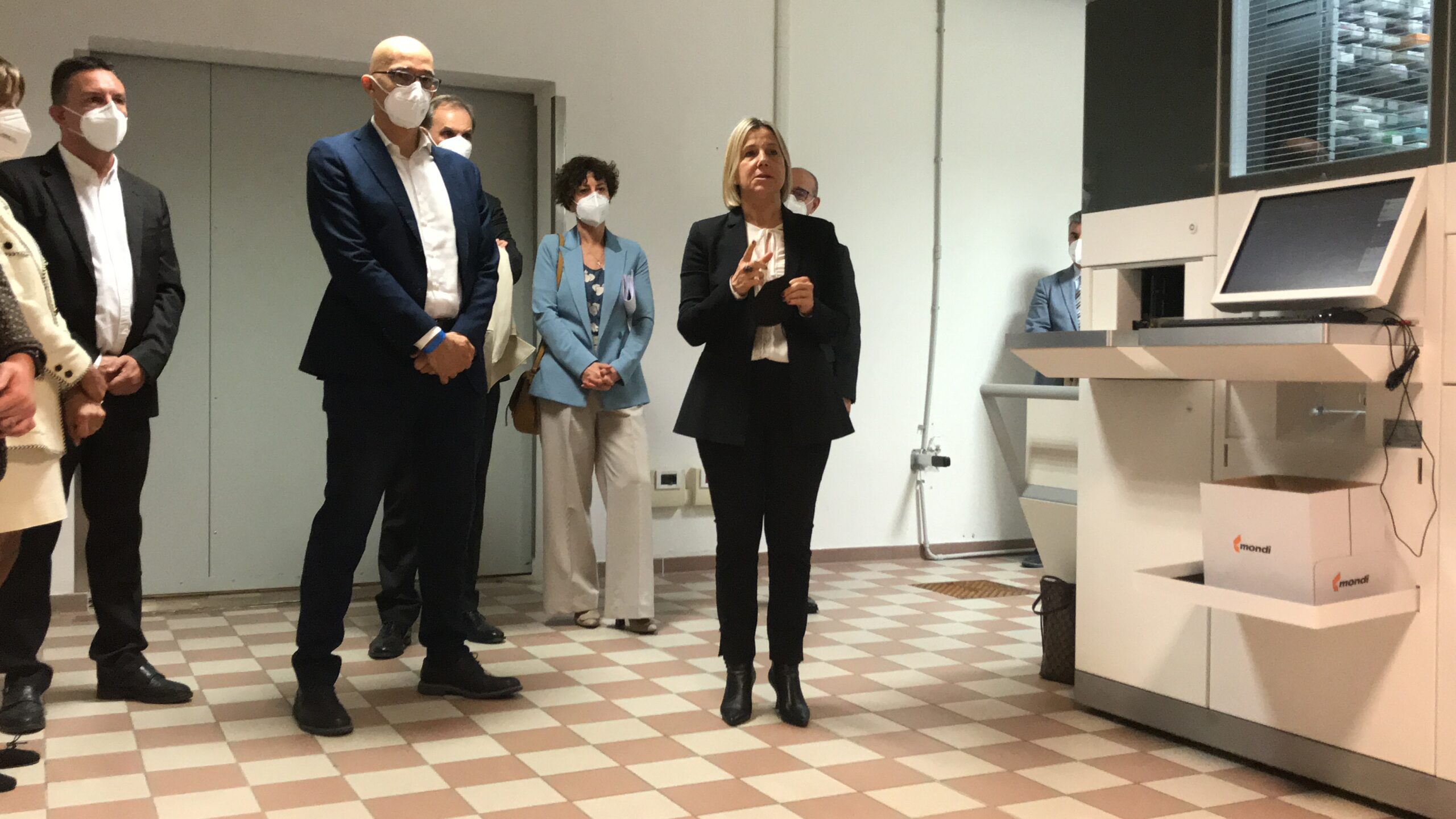 Inaugurato all’Ospedale di S.Bonifacio il Robot che seleziona i farmaci