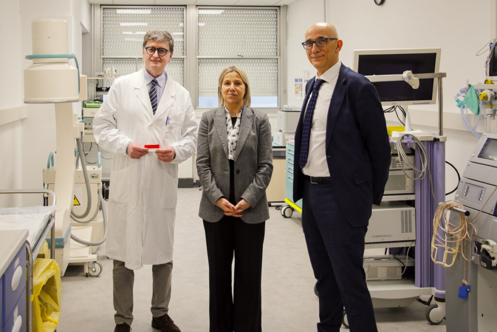 Ospedale di Legnago, nuova sede per il servizio di Endoscopia digestiva 1 Inaugurazione nuova endoscopia digestiva Legnago 2