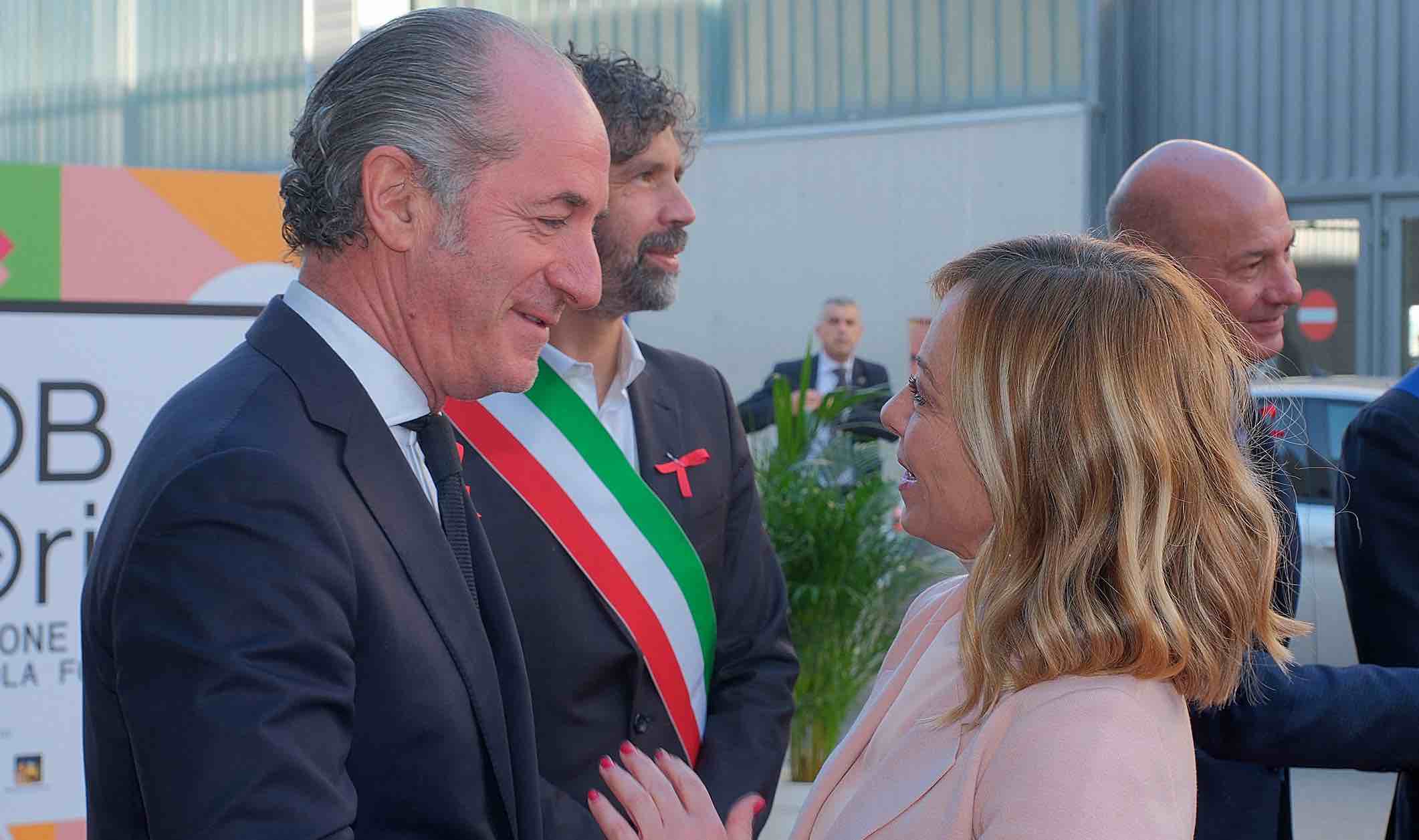 Job&Orienta. Meloni e Zaia firmano l’Accordo di Sviluppo e Coesione. Per il Veneto vale 607 milioni