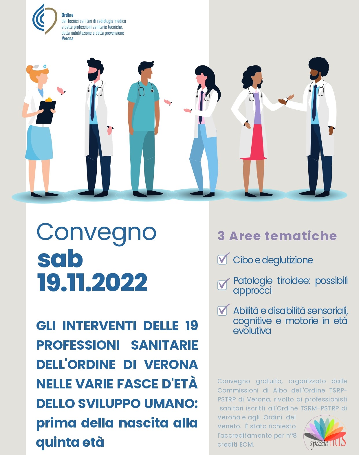 Alimentazione, tiroide e disturbi dell’età evolutiva: le diciannove professioni sanitarie le studiano insieme questo sabato