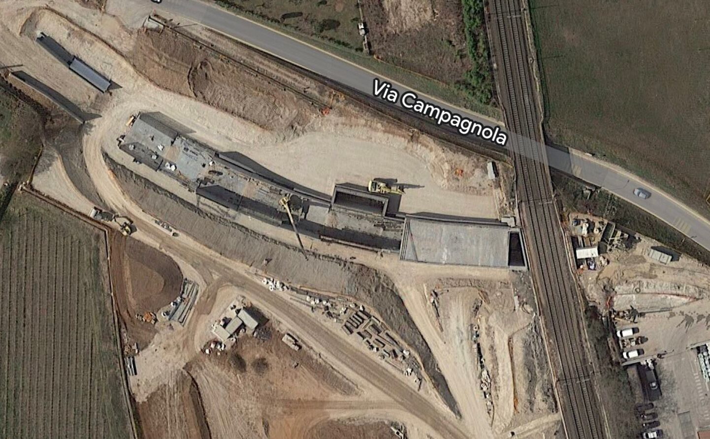 Sona, lunedì riapre via Campagnola risistemata grazie ai lavori della TAV 1 LavoriTav dallalto rotated