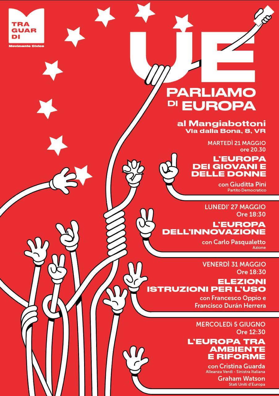 Elezioni europee, Traguardi lancia il ciclo di incontri con i candidati e le candidate dell’area progressista