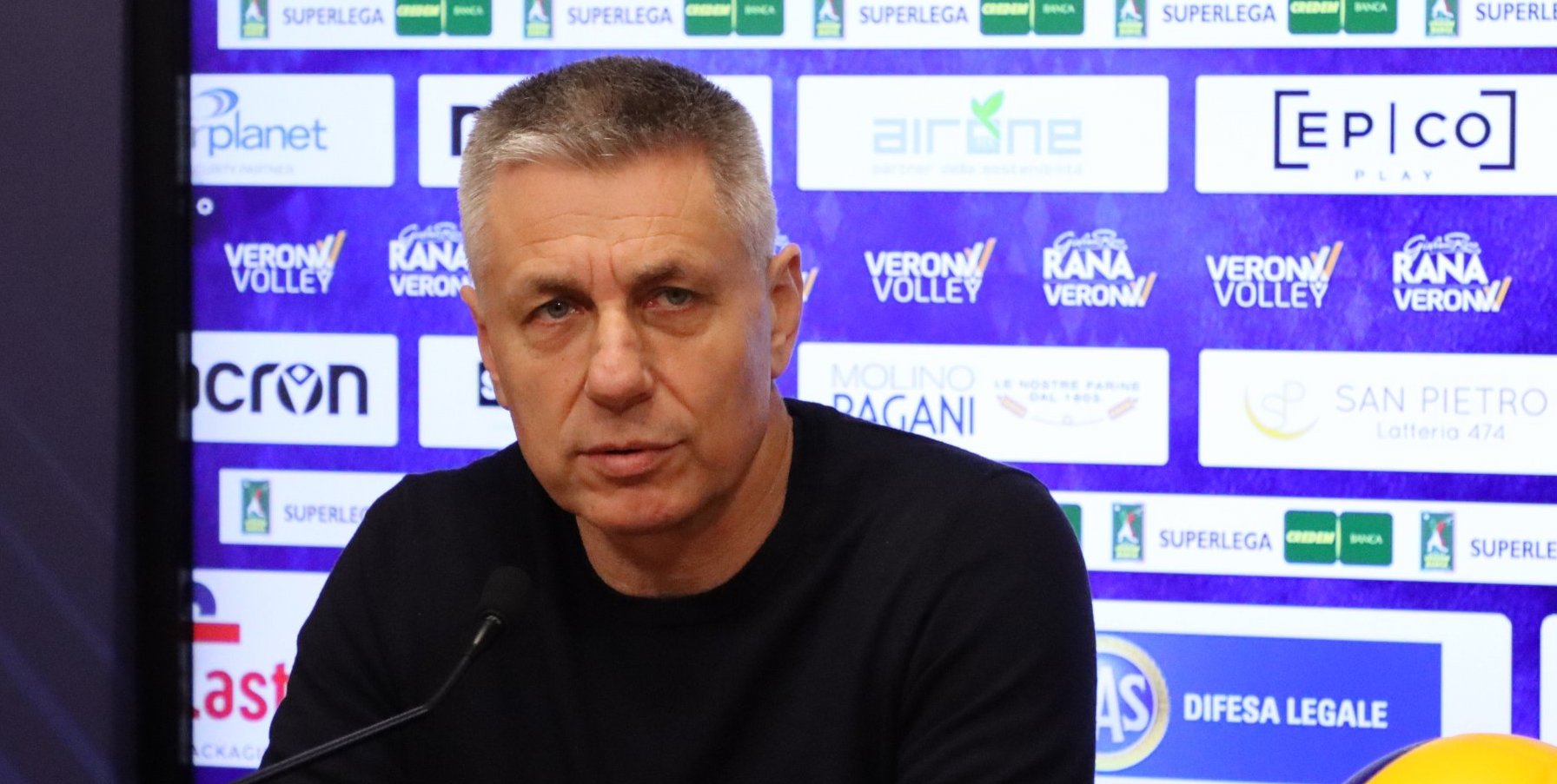 Rana Verona, contro Perugia la prova del nove. Stoytchev: “Loro sono superiori, ma lo sport è imprevedibile”