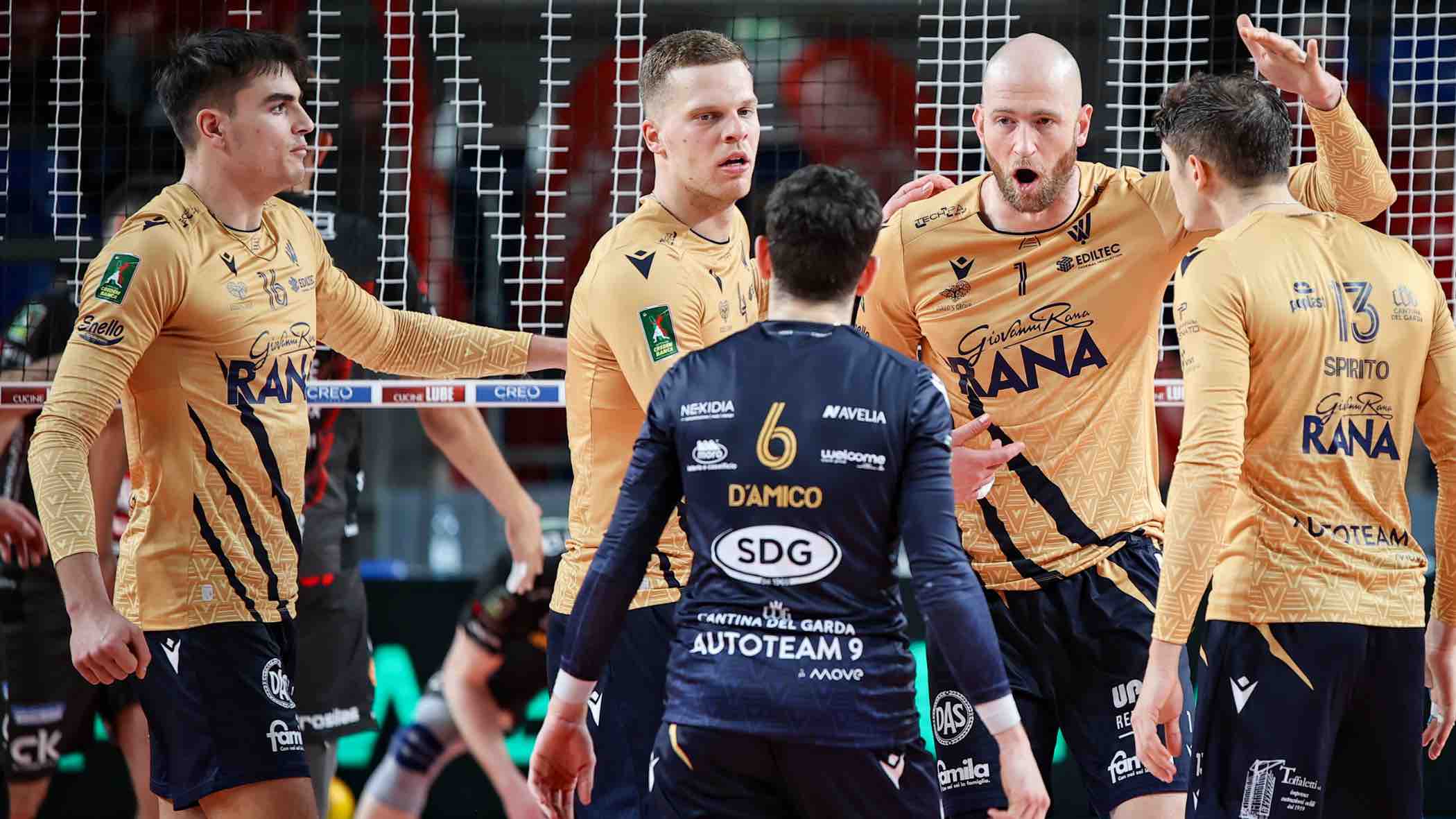 Rana Verona – Gioiella Prisma Taranto: statistiche e curiosità sul match della nona giornata di SuperLega