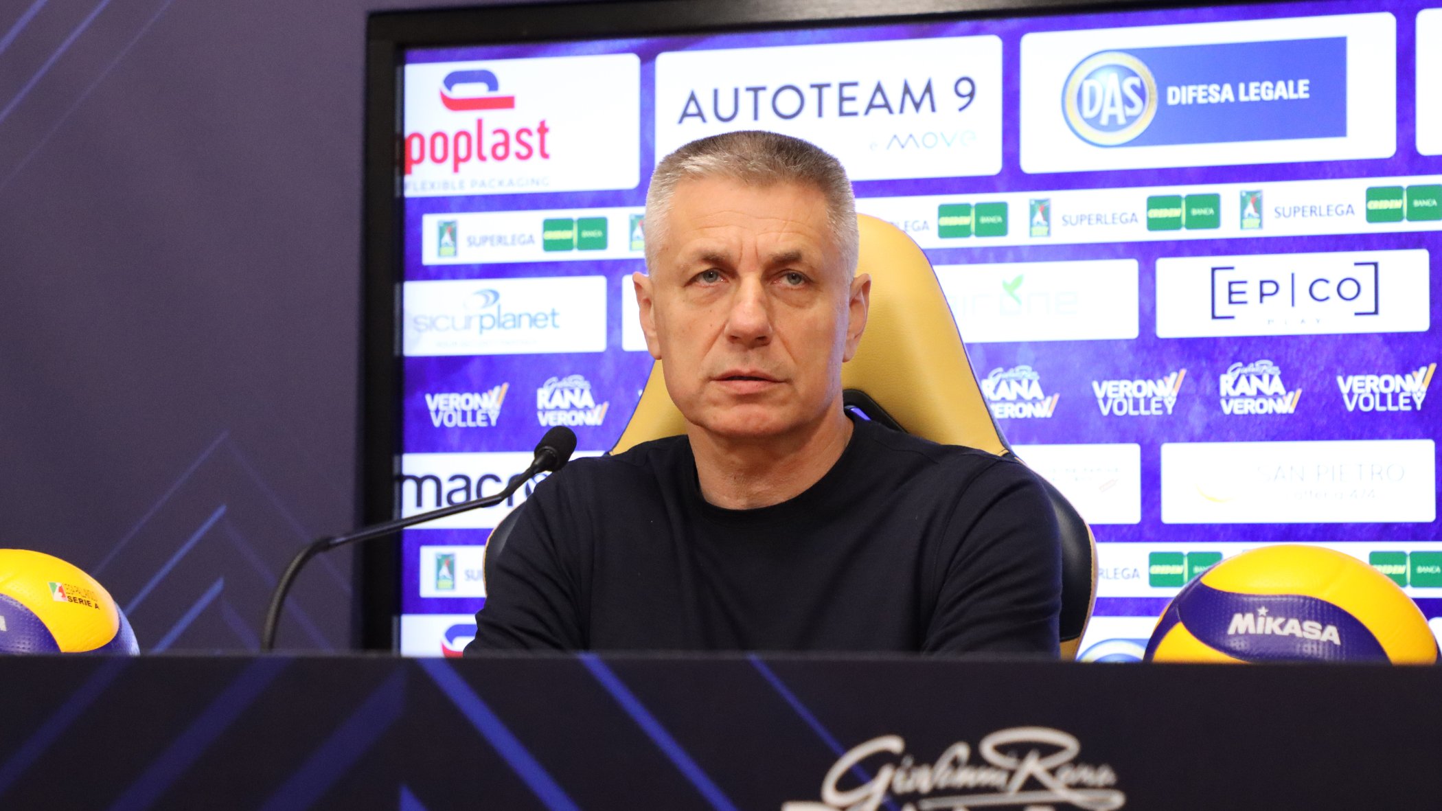 Rana Verona, con Civitanova la partita più importante dell’anno. Stoytchev: “Le squadre forti si vedono nelle partite decisive”