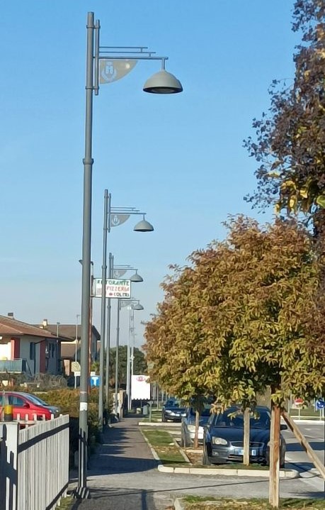 Oppeano, arriva l’illuminazione a led nella frazione di Vallese