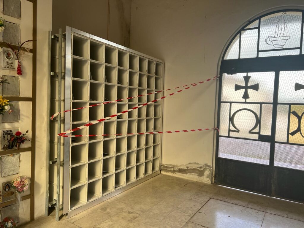 Lavori nei cimiteri di Sona: a Palazzolo 128 nuove cellette ossario 1 NuoveCelletteOssario CimiteroPalazzolo 2
