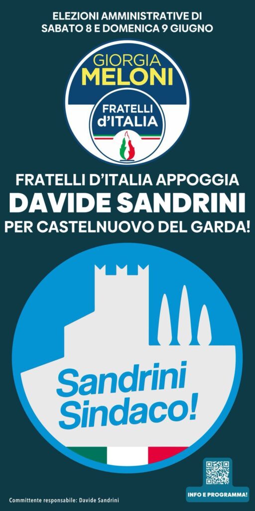 Fratelli d’Italia scende in campo a fianco della lista Sandrini Sindaco 1 mandrini