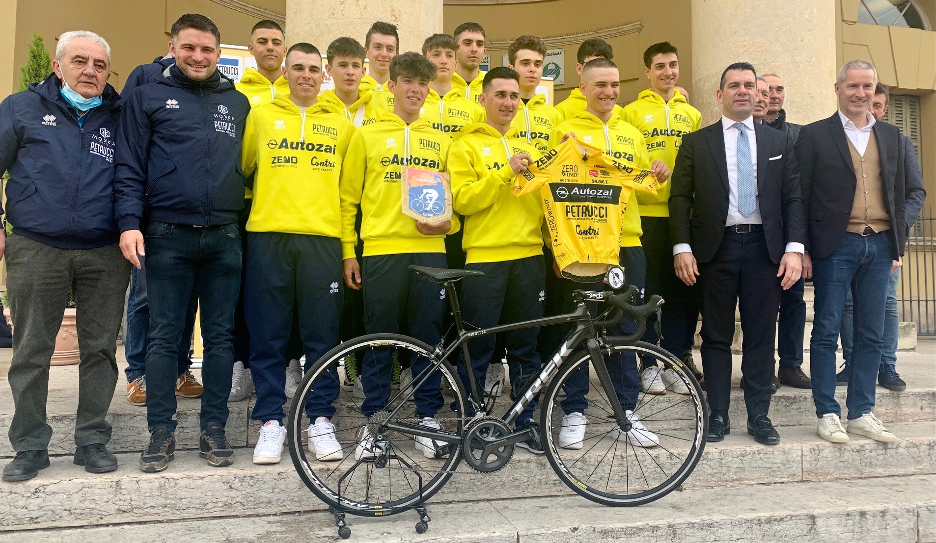 AL VIA LA NUOVA STAGIONE DEL CAMPIONATO JUNIORES 2022. LE GIOVANI PROMESSE DEL CICLISMO VERONESE IN COMUNE