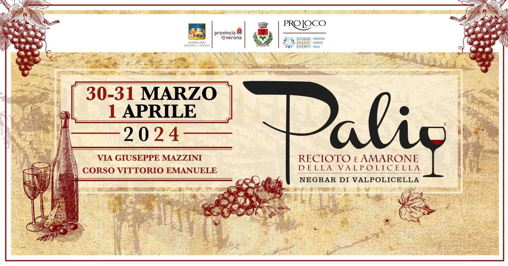 Il Palio del Recioto e dell’Amarone della Valpolicella spegne 70 candeline