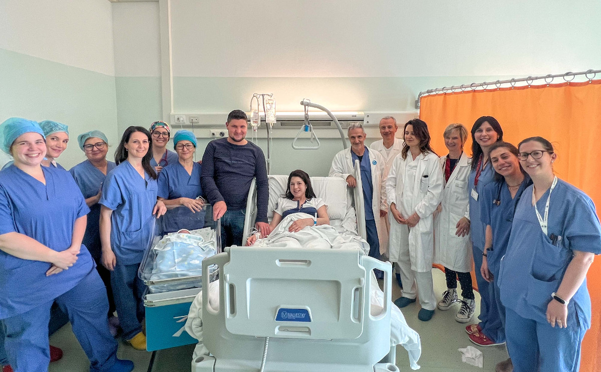 San Bonifacio, primo parto cesareo “dolce” eseguito all’Ospedale Fracastoro