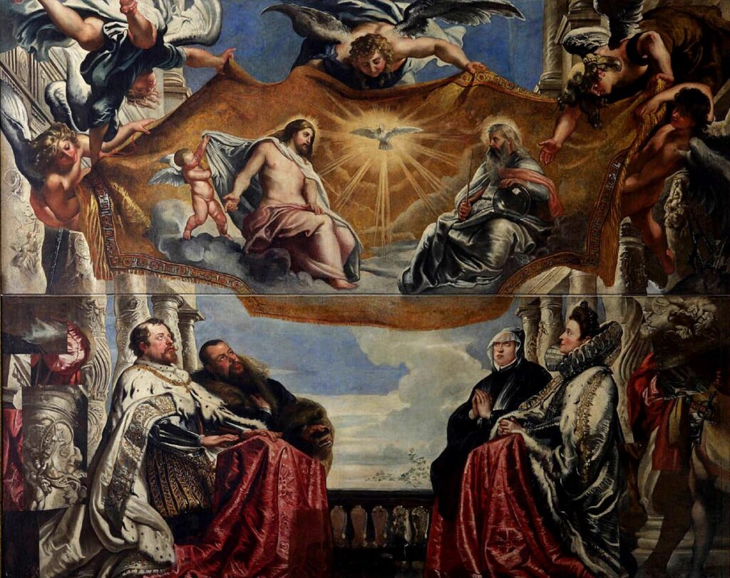 Peter Paul Rubens The Gonzaga Family Worshipping the Holy Trinity WGA20179