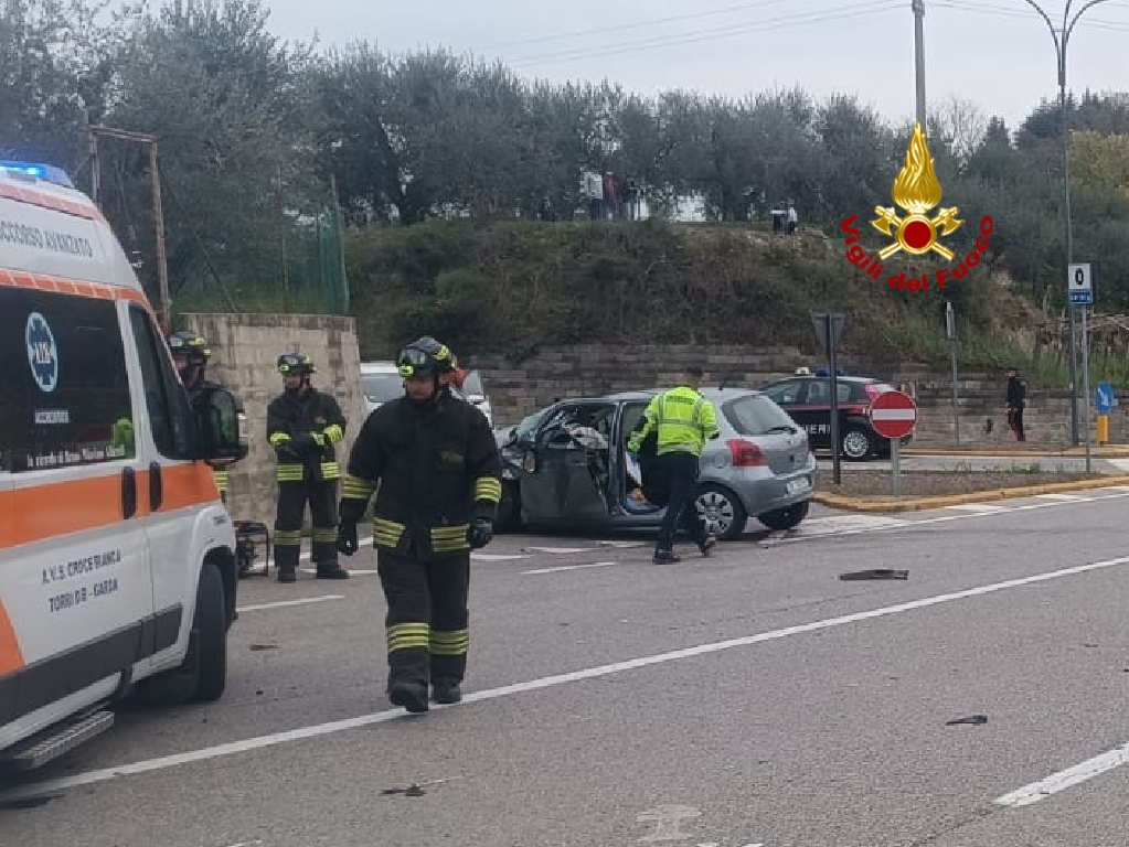 Vigili del fuoco, intervento a Pastrengo